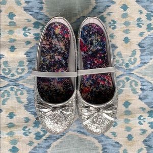 Faded Glory Girls Sparkle Ballet Flats